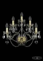 Бра  Bohemia Ivele Crystal  арт. 1402B/2+2+1/195/XL/G