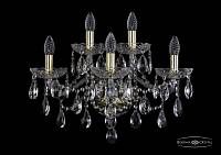 Бра  Bohemia Ivele Crystal  арт. 1415B/3+2/200/XL/G