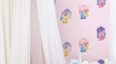 Обои SHINHAN Wallcover Dream World арт. D5072-1 фото в интерьере