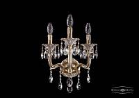 Бра  Bohemia Ivele Crystal  арт. 1702B/2+1/UP125IV+150/B/GW