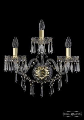 Бра  Bohemia Ivele Crystal  арт. 1403B/2+1/195/XL/G