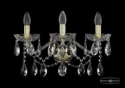 Бра  Bohemia Ivele Crystal  арт. 1413B/3/200/XL/G