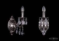 Бра  Bohemia Ivele Crystal  арт. 1702B/1/175/A/NB